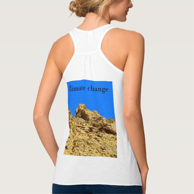 Klimaschutz Tank Top (Rückseite)