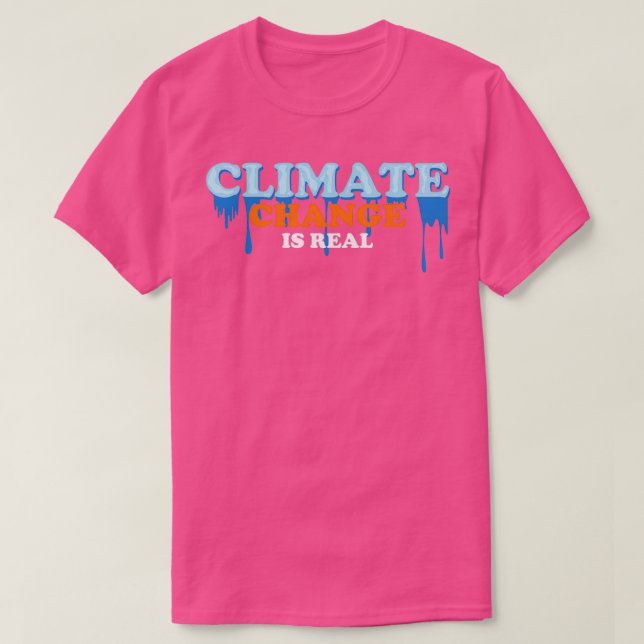 Klimaschutz - Umwelt verleiht Erwärmung T-Shirt (Design vorne)