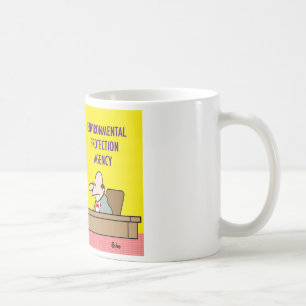 KlimaSchutzorganisation des beißenden Baums des Kaffeetasse