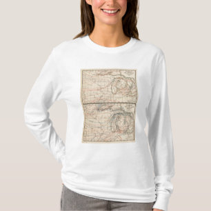 Klimatologie von Michigan-Atlas Mao T-Shirt