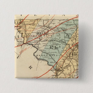 Klimatologische Karte des Staat von Maryland Button