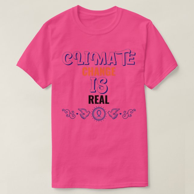 Klimawandel 5 T-Shirt (Design vorne)