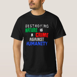 Klimawandel Erde Zukunft Planet CO2 Geschenkidee T-Shirt