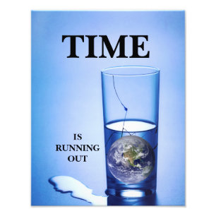 Klimawandel Fotodruck