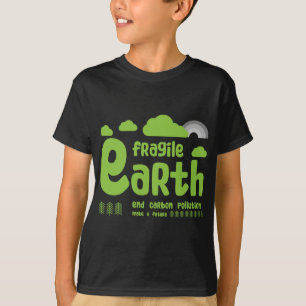 Klimawandel   Kohlenstoffverunreinigung   T - Shir T-Shirt