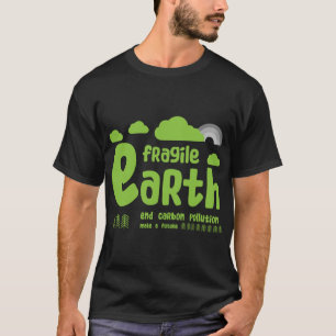 Klimawandel Kohlenstoffverunreinigung T - Shir T-Shirt