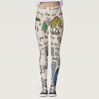 Klimawandel-Leggings Leggings