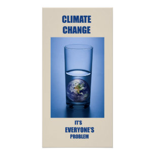 Klimawandel Poster
