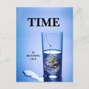 Klimawandel Postkarte