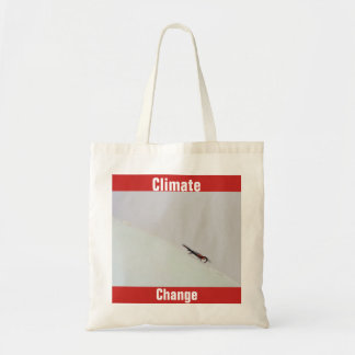 Klimawandel und Ticken getragene Krankheiten Tragetasche