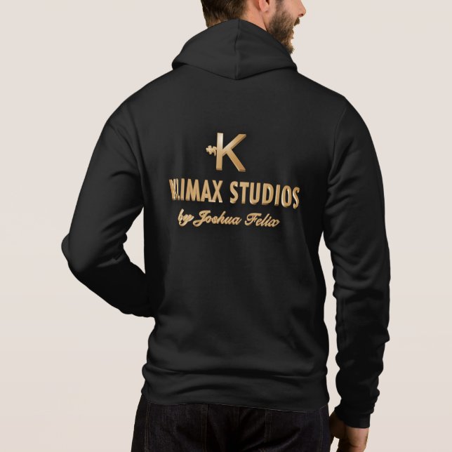 Klimax Studios Sweat - shirt à capuche (Logo Or) (Dos)