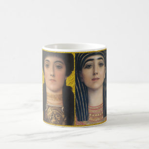 Klimt Antikes Griechenland Ägypten Göttinnen-Portr Kaffeetasse