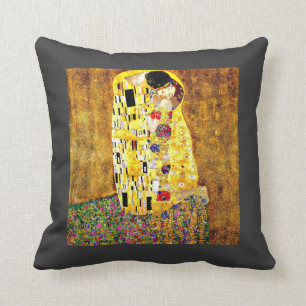 Klimt art - Der Kuss Kissen