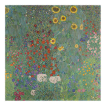 Klimt: Bauerngarten mit Sonnenblumen, 1907