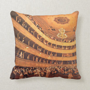 Klimt - Das alte Burgtheater Kissen
