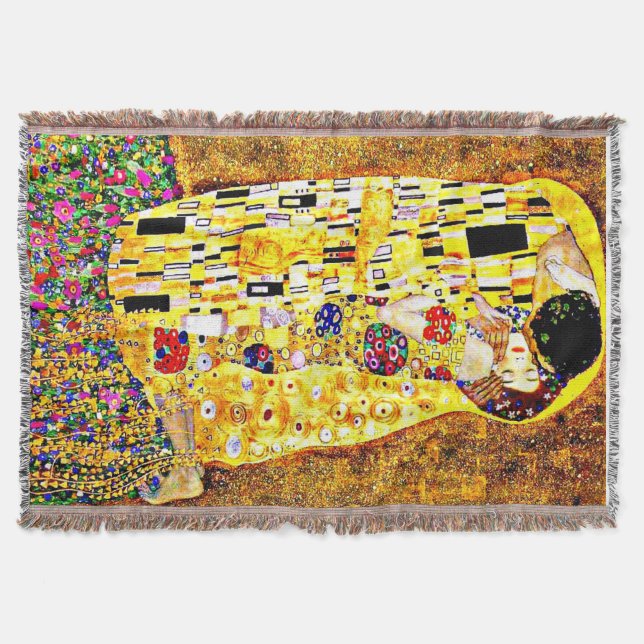 Klimt - Der Kuss Decke (Vorderseite)