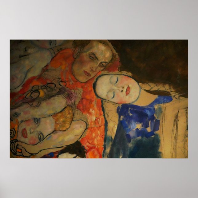 Klimt - Die Brücke 1917 Poster (Vorne)