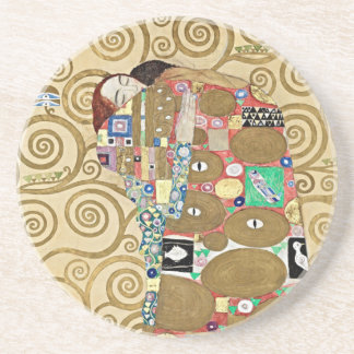 Klimt Fulfillment Art Nouveau Gold Coaster Getränkeuntersetzer
