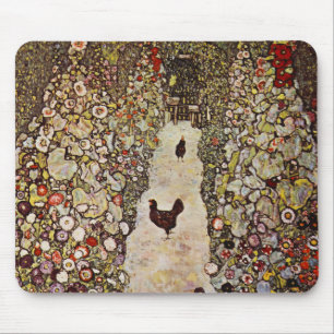 Klimt Garden mit Roostermousse Mousepad