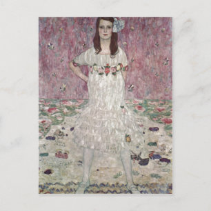 Klimt, Gustav Portr?t der Eugenia (M?da) Primavesi Postkarte