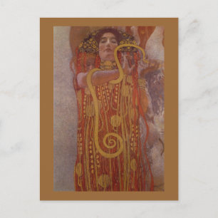 Klimt hygeia postkarte