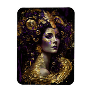 Klimt Inspiriert Queen Goddess Magnet