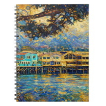 Klimt-inspirierte Golden Monterey Harbor Träume
