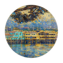 Klimt-inspirierte Golden Monterey Harbor Träume