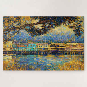 Klimt-inspirierte Golden Monterey Harbour Träume