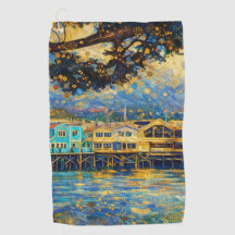 Klimt-inspirierte Golden Monterey Harbour Träume