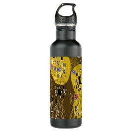 Klimt Inspiriertes Goldenes Muster Jugendstil Edelstahlflasche
