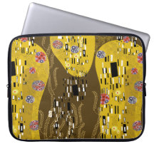 Klimt Inspiriertes Goldenes Muster Jugendstil