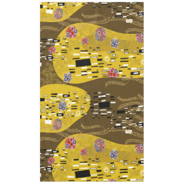 Klimt Inspiriertes Goldenes Muster Jugendstil Tischdecke