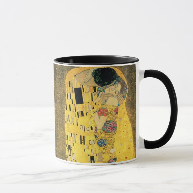 Klimt la tasse de peinture de baiser (Droite)