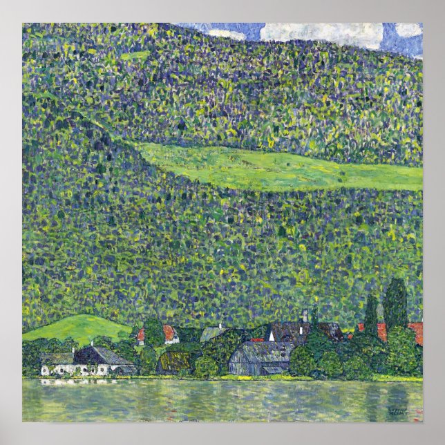 Klimt - Litzlberg Am Attersee Poster (Vorne)