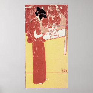 Klimt - Musik 1901 Poster