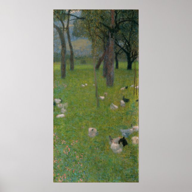 Klimt - Nach dem Regen Poster (Vorne)