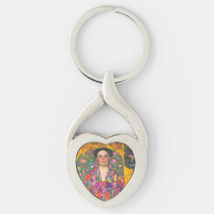 Klimt Portrait von Eugenia Primavesi Schlüsselanhänger