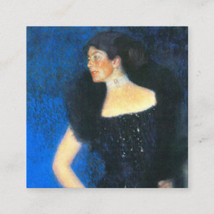Klimt Portrait von Rose von Rosthorn-Friedmann Begleitkarte