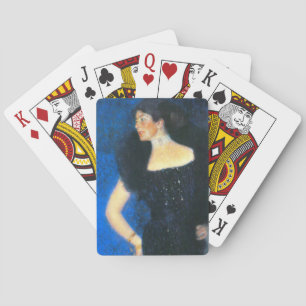 Klimt Portrait von Rose von Rosthorn-Friedmann Spielkarten