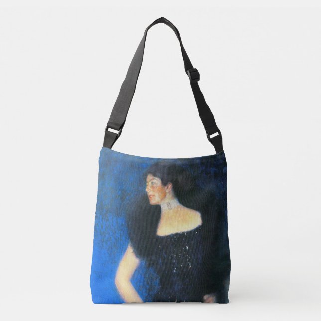 Klimt Portrait von Rose von Rosthorn-Friedmann Tragetaschen Mit Langen Trägern (Vorderseite)