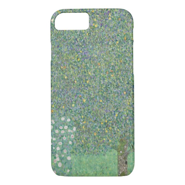 Klimt Rosebushes unter den Bäumen Case-Mate iPhone Hülle (Rückseite)