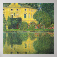Klimt - Schlosskammer am Attersee 1910