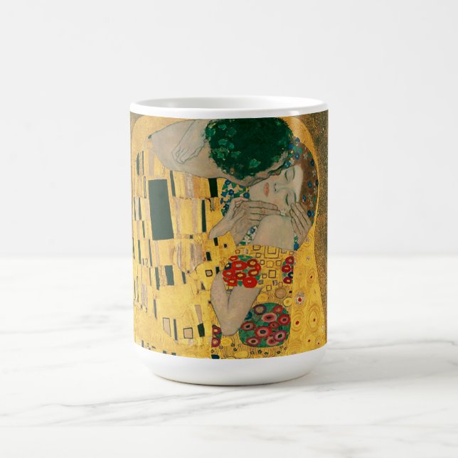 Klimt // The Kiss Painting Verwandlungstasse (Zentrum)