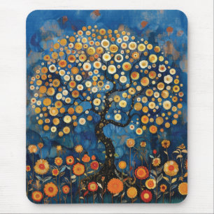 Klimt Tree of Life Mousepad