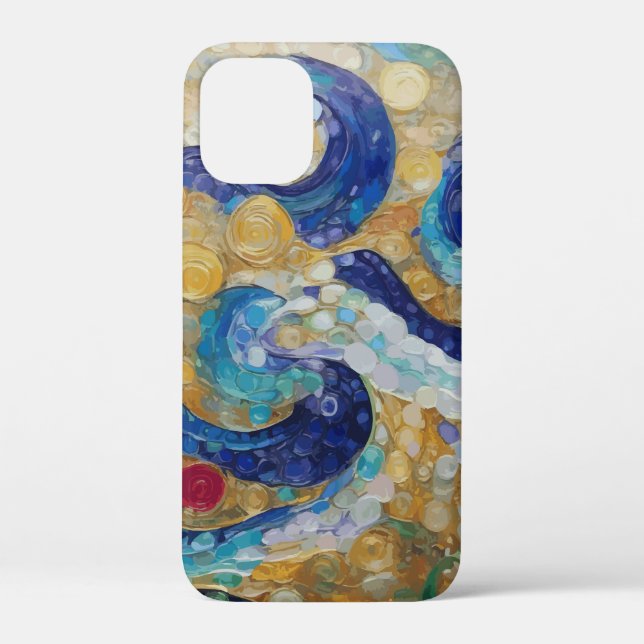 Klimt Wasserschläuche Case-Mate iPhone Hülle (Rückseite)