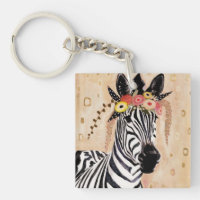 Klimt Zebra | Couronne De Fleurs