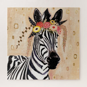 Klimt Zebra Krone der Blume
