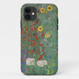 Klimts Bauerngarten mit Sonnenblumen Case-Mate iPhone Hülle