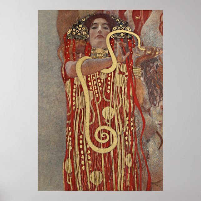 Klimts Hygieia Poster (Vorne)